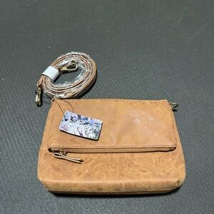 Gladdon Brown Leather Crossbody Bag